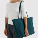 Large Nylon Reversible Tote - Deep Sea Mix