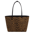 Large Nylon Reversible Tote - Leopard Mix