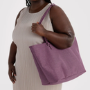 Large Nylon Reversible Tote - Wild Plum Mix