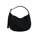 Large Nylon Crescent Bag - Black
