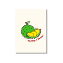 Little Local Loves Postcard - King Of Durians