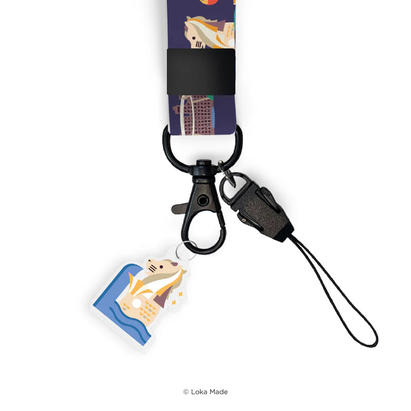 Lanyard - Vibrant SIngapore