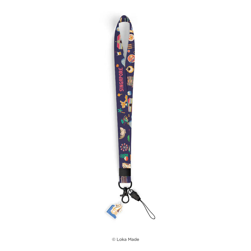 Lanyard - Vibrant SIngapore