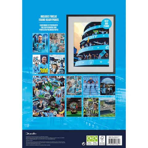 2026 A3 Deluxe Calendar - Manchester City FC (Pre-Order Arrives End Nov)