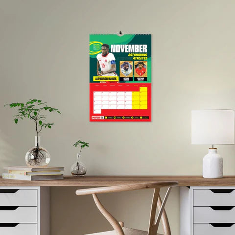 2026 A3 Calendar - Match! Football (Magazine)