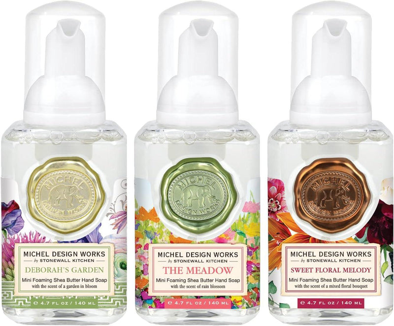 Mini Foaming Hand Soap Set - Garden & Meadow