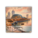 Singapore Fridge Magnet - Esplanade Theatre