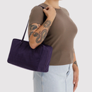 Medium Nylon Bowler Bag -  Fig (Pre Order Arrives End Feb)