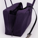 Medium Nylon Bowler Bag -  Fig (Pre Order Arrives End Feb)