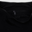 Medium Nylon Crescent Bag - Black