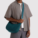 Medium Nylon Crescent Bag - Deep Sea (Pre Order Arrives End Feb)