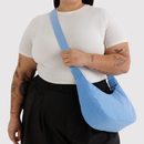 Medium Nylon Crescent Bag - Piscine