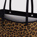 Medium Nylon Reversible Tote - Leopard Mix