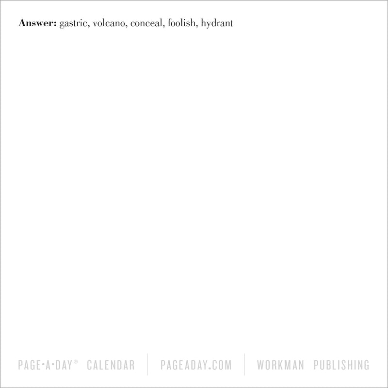 Mensa 365 Brain Puzzlers PageADay Calendar 2024 For Kids