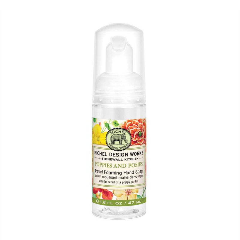 Travel Foaming Hand Soap - Poppies and Posies