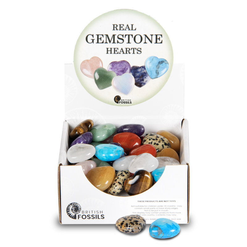 Mini Gemstone Hearts