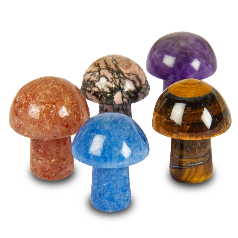 Mini Gemstone Mushroom