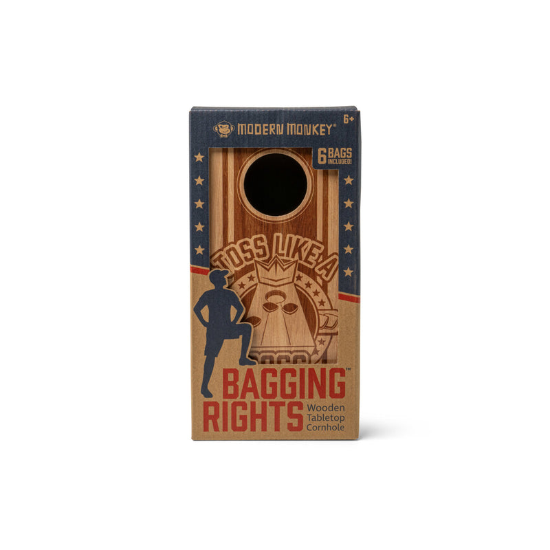 Bagging Rights Wooden Tabletop Cornhole