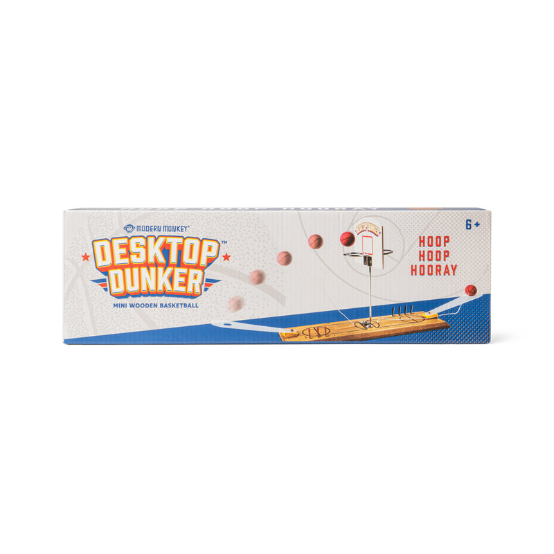 Desktop Dunker™ Mini Wooden Basketball