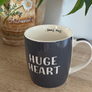 Brutally Honest Mug - Huge Heart
