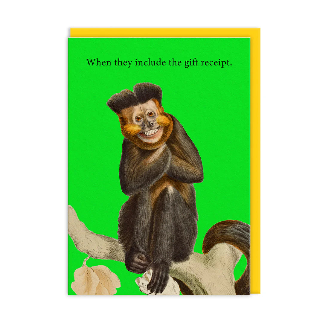 Gift Receipt Greeting Card | Spectrum Store: Family Lifestyle Store