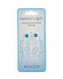 Nature's Gift Stud Earring - Howlite