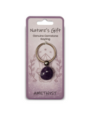 Natures Gift Keyring - Amethyst
