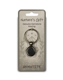 Natures Gift Keyring - Hematite