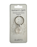 Natures Gift Keyring - Quartz