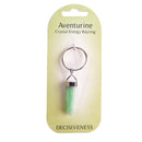 Crystal Energy Keyring - Aventurine