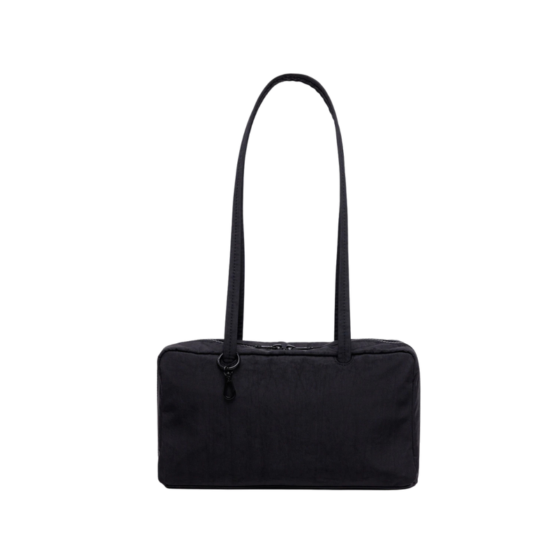 Nylon Bowler Bag - Black