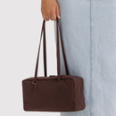 Nylon Bowler Bag - Coffee (Pre Order Arrives End Feb)