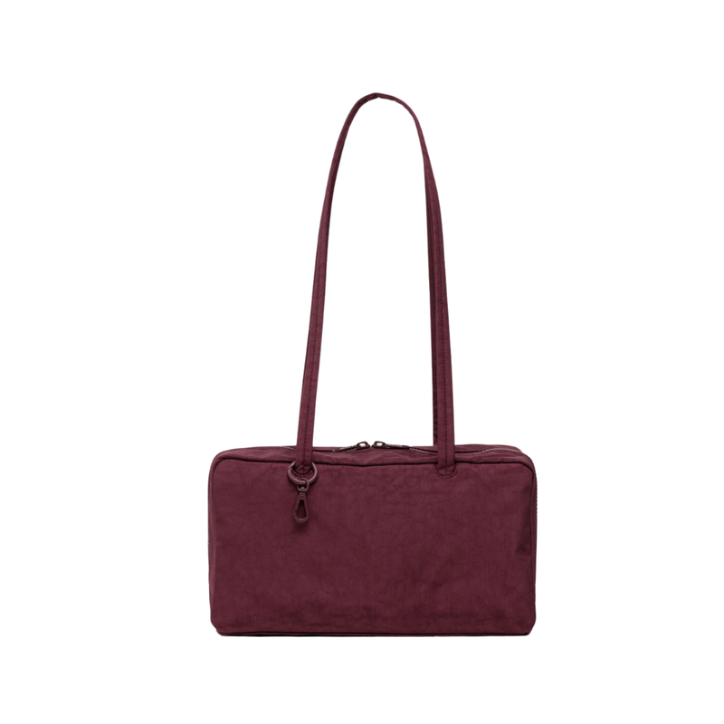 Nylon Bowler Bag - Mahogany