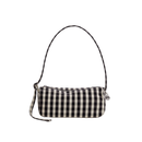 Nylon Loaf Bag - Black and Cream Gingham