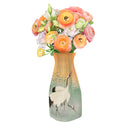 Expandable Flower Vase -  Two Cranes
