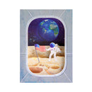 3D Panoramic Card - Moon Landing