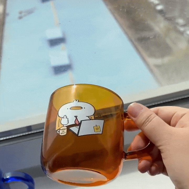 Orange Cup - Duck Im Best
