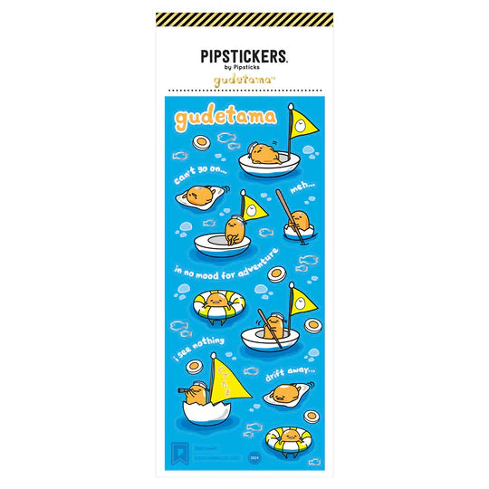 Gudetama Drift Away Stickers