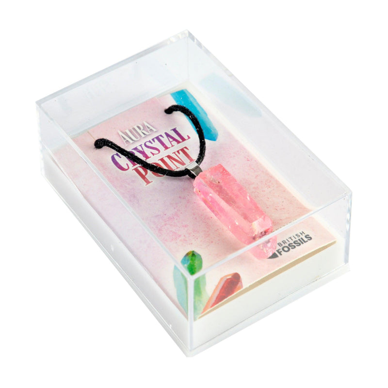 Aura Crystal Point Pendant
