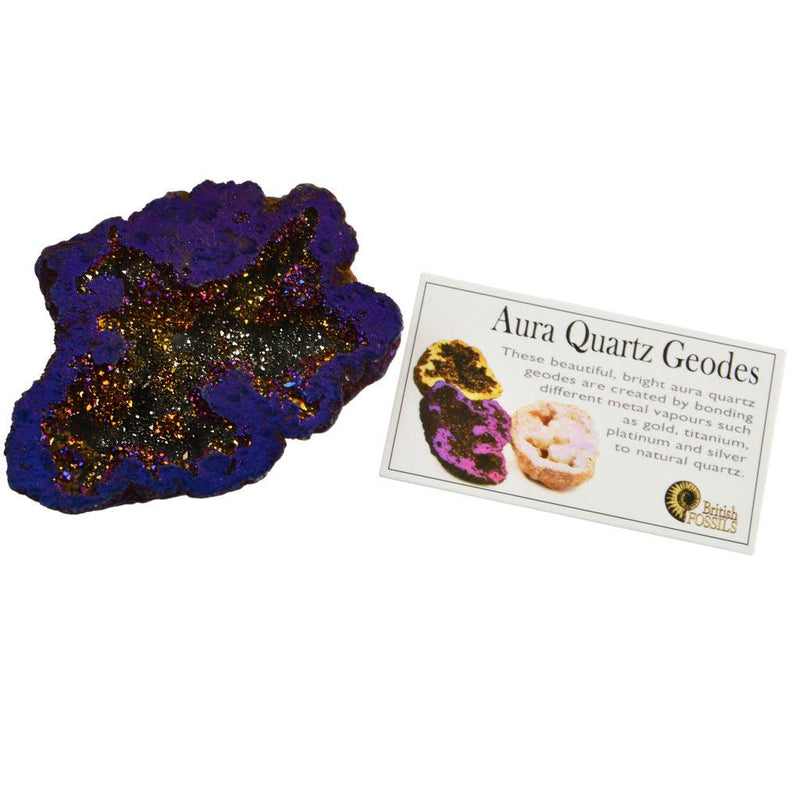 Aura Quartz Geode (1 Piece)
