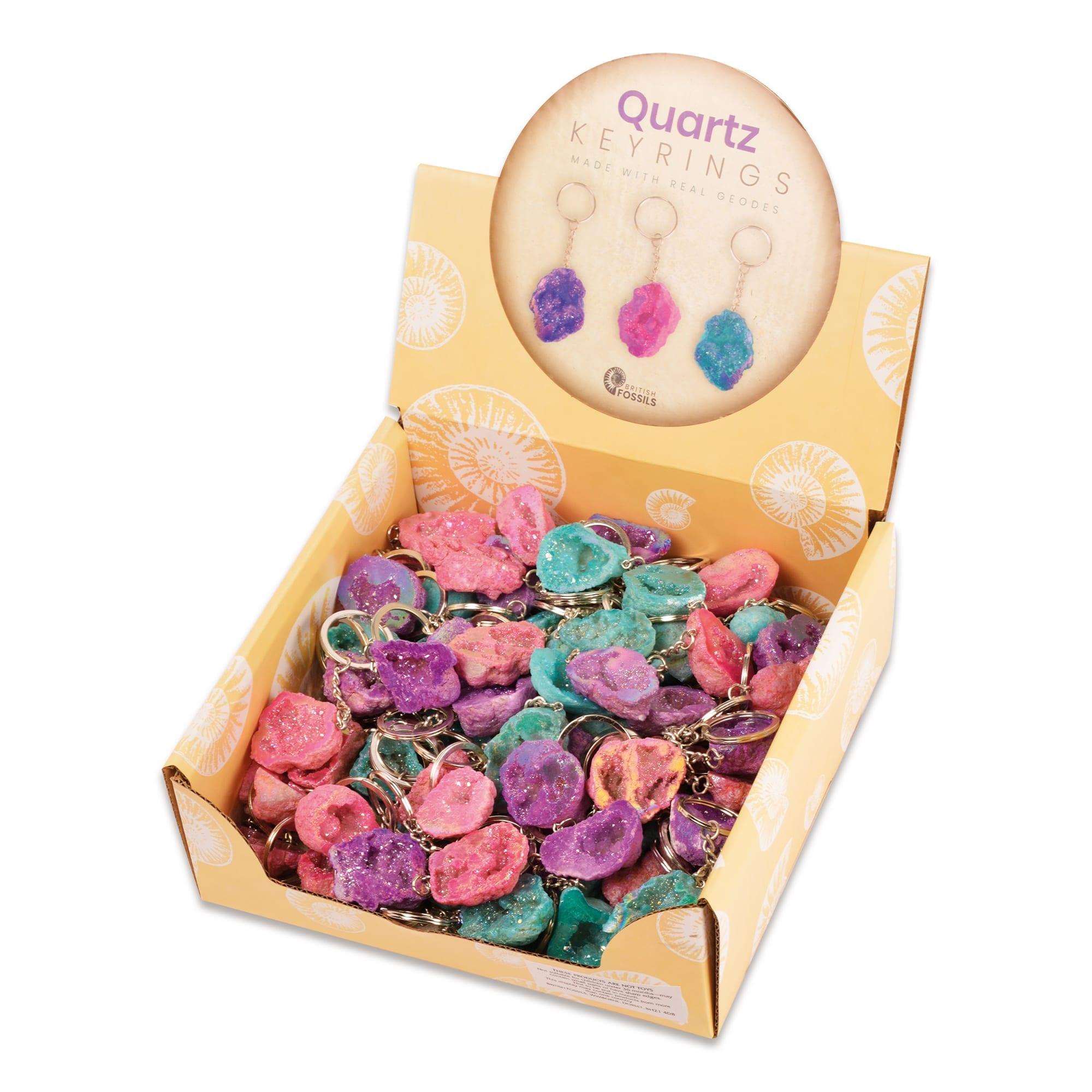 Geode Key Ring | Spectrum Store: Family Lifestyle Store