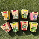 Pastel Coloured Pots With Chalk: Mint