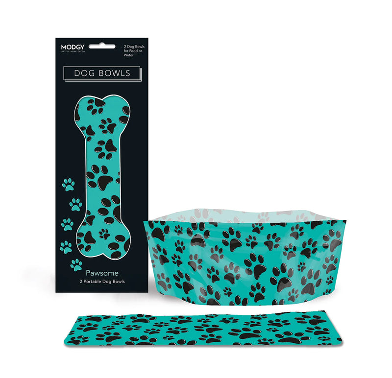 Expandable Collapsible Dog bowls (Set Of 2) - Pawsome