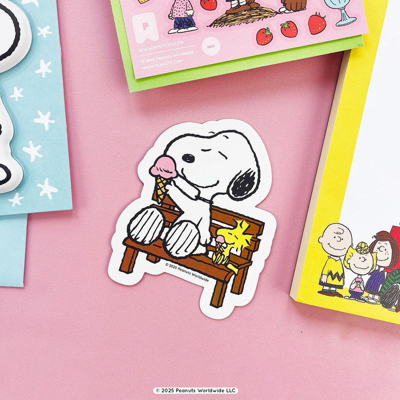 Peanuts Ice Cream Scratch 'n Sniff Stickers