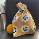 Knit Bag - Peranakan Flower