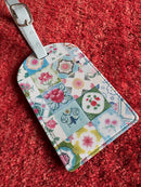 Peranakan Tiles Luggage Tag