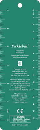Beaded Bookmark: Pickleball