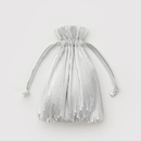 Pleated Baggu - Chrome Metallic