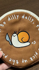 Pouch - Dilly Dally Snail