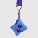 Puffy Earbuds Case - Blue Polka Dot